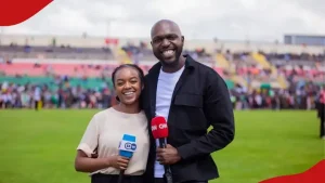Kenyans Urge Larry Madowo to Wed Edith Kimani after Sharing Couple-Goals-Worthy Snap: “Oaneni Sasa”