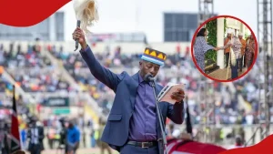 Raila Odinga’s Son Junior Speaks Moments after Kikuyu Elders Visit Father’s Grave