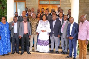 Matiang’i leads delegation of Gusii leaders to condole with Raila’s family