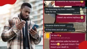 Kenyan Woman Dumps, Blocks Boyfriend After He Asks for Space to Mourn Raila