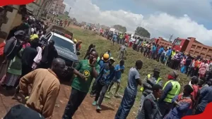 Kiambu: Heavy Traffic on Nairobi-Nakuru Highway as Youth Block Road over Dead Infant