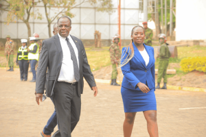 Ruth Mueni Mukhwana: Lady pictured with CS Oparanya is Ministry’s head of protocol
