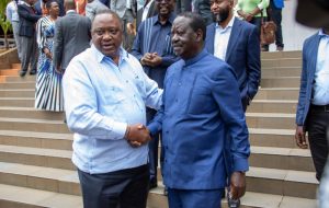“I have lost a friend and a brother” – Uhuru mourns Raila’s passing