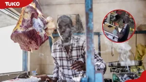 Pipeline: CCTV Captures Man’s Bizarre Act in Butchery After Faking Thirst