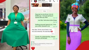 Esther Baumbach Leaks Chats with Dada Sarah after Admitting She Dislikes Some of Her Content