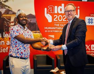 Kenya’s Shee Kupi wins global AidEx humanitarian hero of the year award 2025