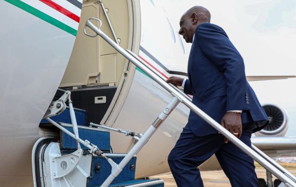 Ruto leaves country for AU-EU and AU reform Summits in Angola