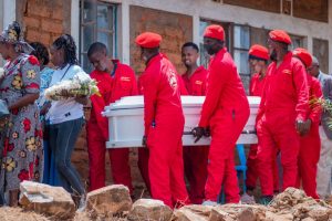Five Raila supporters killed at Kasarani and Nyayo Stadium laid to rest as Sonko covers burial sosts