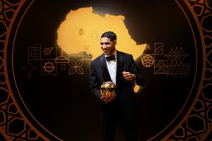 Hakimi crowned 2025 African footballer of the year as Morocco dominates CAF Awards