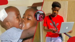 Gift Osinya: Mike Sonko’s Wife Elated as Son Graduates from University