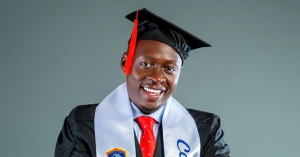 OGA Obinna graduates with a First Class Honours from MKU