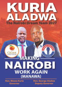 Moses Kuria hints at ODM deputy pick for 2027 Nairobi race