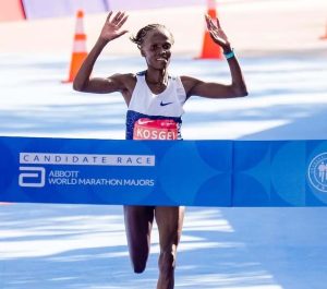 Kosgei dominates Shanghai with course record triumph