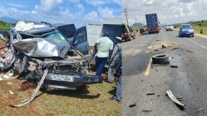One person killed in accident involving Toyota Prado V8 and trailer on Mombasa–Nairobi highway