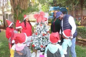 Ahadi Kenya CEO spread Christmas cheer to children with special needs
