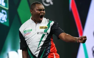 The Millions that New Darts Sensation David Munyua will Pocket After World Darts Championship Win