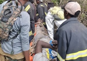 KWS rescues tourist who fell into Mt Longonot crater