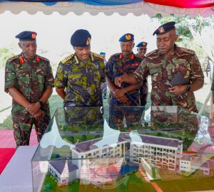 KDF launches construction of officers’ accommodation facilities in Karen
