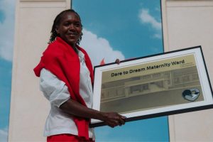 Faith Kipyegon breaks ground for Dare to Dream Maternity Ward in Keringet