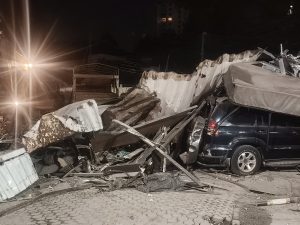 Governor Wamatangi businesses near Nyayo stadium demolished
