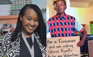 Meet the Kenyan Foreman Who Publicly Asked Gloria Kyallo to be His Valentine