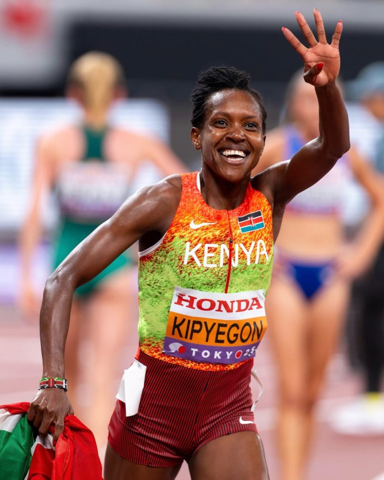 From track to roads, Kipyegon extends her dominance with 10K victory in Monaco