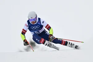 Cochran-Siegle tops first Olympic downhill training