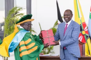 President Ruto awards charter to Bomet University