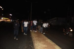 Senator Wakoli leads Bungoma residents in night street protests over non-functional security lights