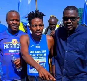 Comedian Eric Omondi Covers 330km in “Walk of Love”