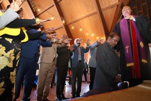 Kalonzo prayed for in solemn church moment in Baltimore