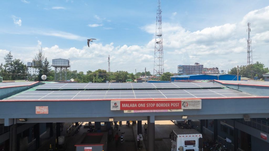 Malaba border post turns to solar to cut costs and boost trade efficiency