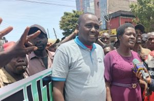 Bomet youth cheer Ruto projects in street march