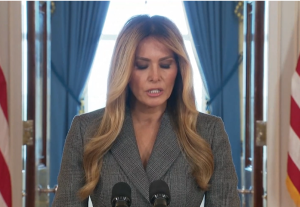 Melania Trump’s speech propels Epstein crisis back to forefront