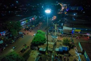 Waiguru’s street lighting projects light up town to a 24-hour economy