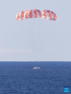 NASA’s Artemis II splashes down off southern U.S. California coast