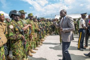 CS Murkomen, IG Kanja in Haiti to oversee final withdrawal of 150 Kenya police team