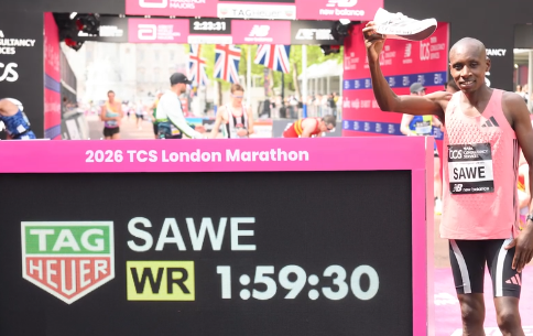 Lighter than a bar of soap – the shoes worn to shatter marathon record