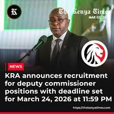 KRA amends commissioner job requirement, extends deadline to April 28
