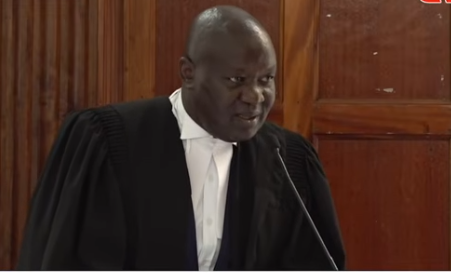 I am not a one-minute man! Ojienda cracks up court during Gachagua hearing