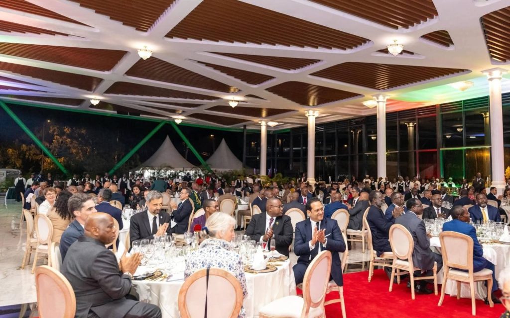 State House banquet: What visiting Heads of State were served at Africa-France Summit dinner