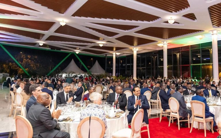 State House banquet: What visiting Heads of State were served at Africa-France Summit dinner