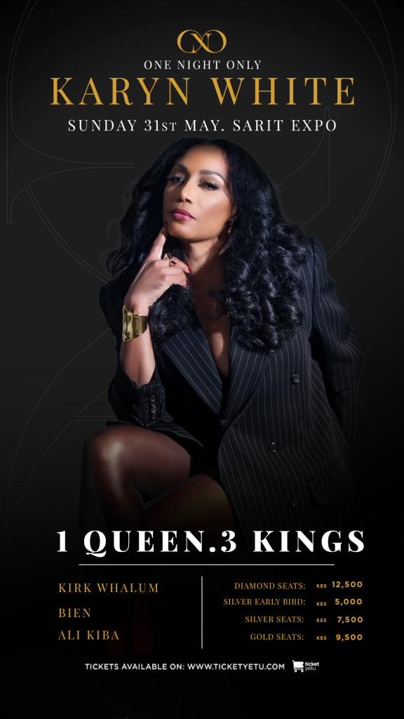 ‘Superwoman’ hitmaker Karyn White to headline Nairobi’s One Night Only concert