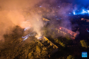 21 killed, 61 injured in central China fireworks plant explosion