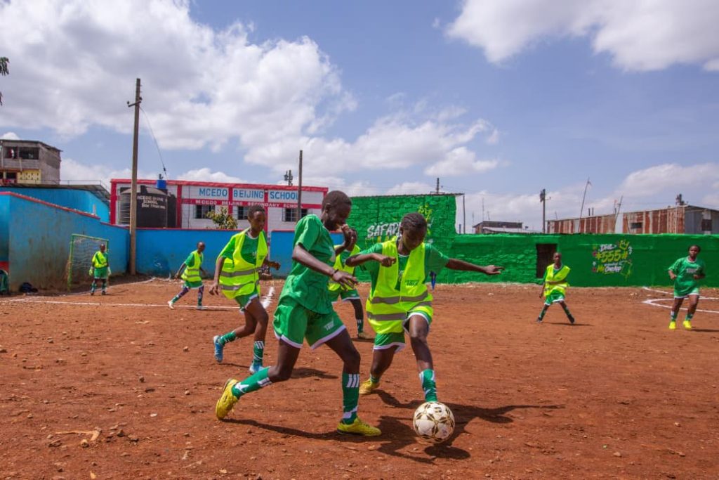How Kambi Safi is transforming Mathare youth through football