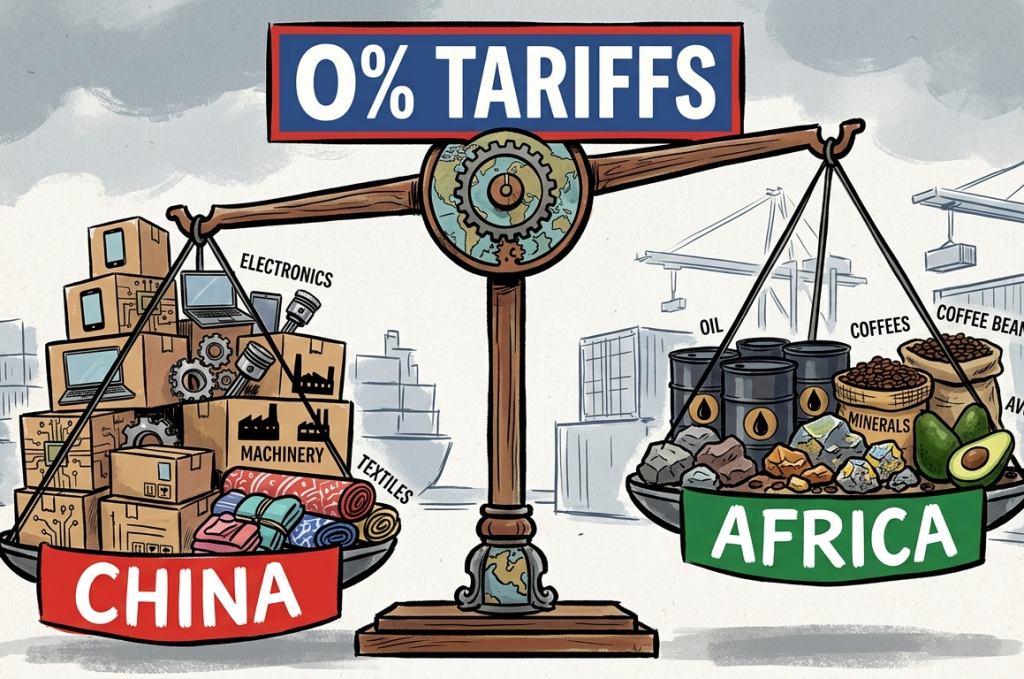 China scraps tariffs for all but one African nation