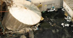 One killed and nine missing after chemical explosion at US paper mill