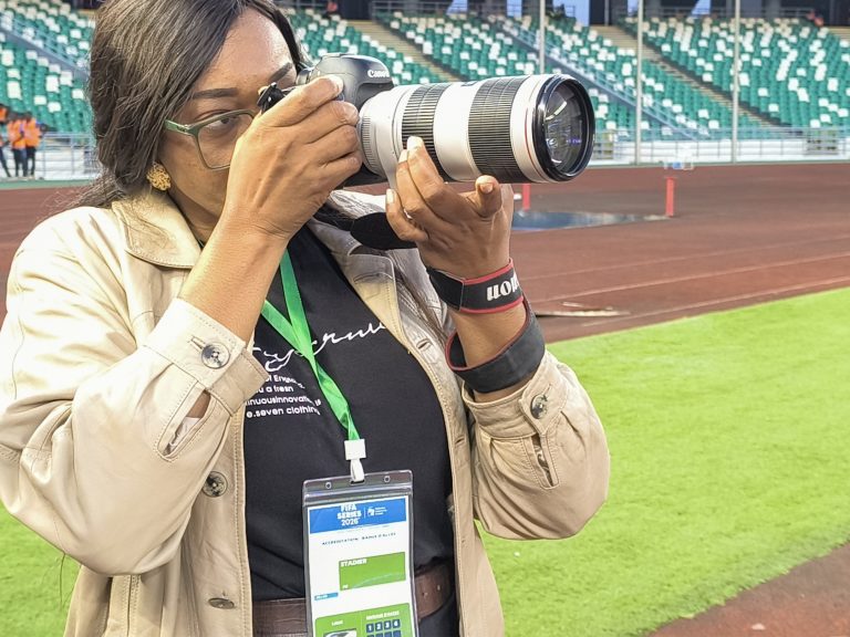 The lens queen breaking barriers in world of sports