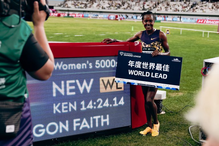 Kipyegon in no hurry to return to her trademark 1,500m distance