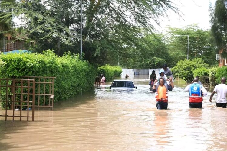 10 dead as heavy rains batter Kenya, police warn public to avoid flooded areas